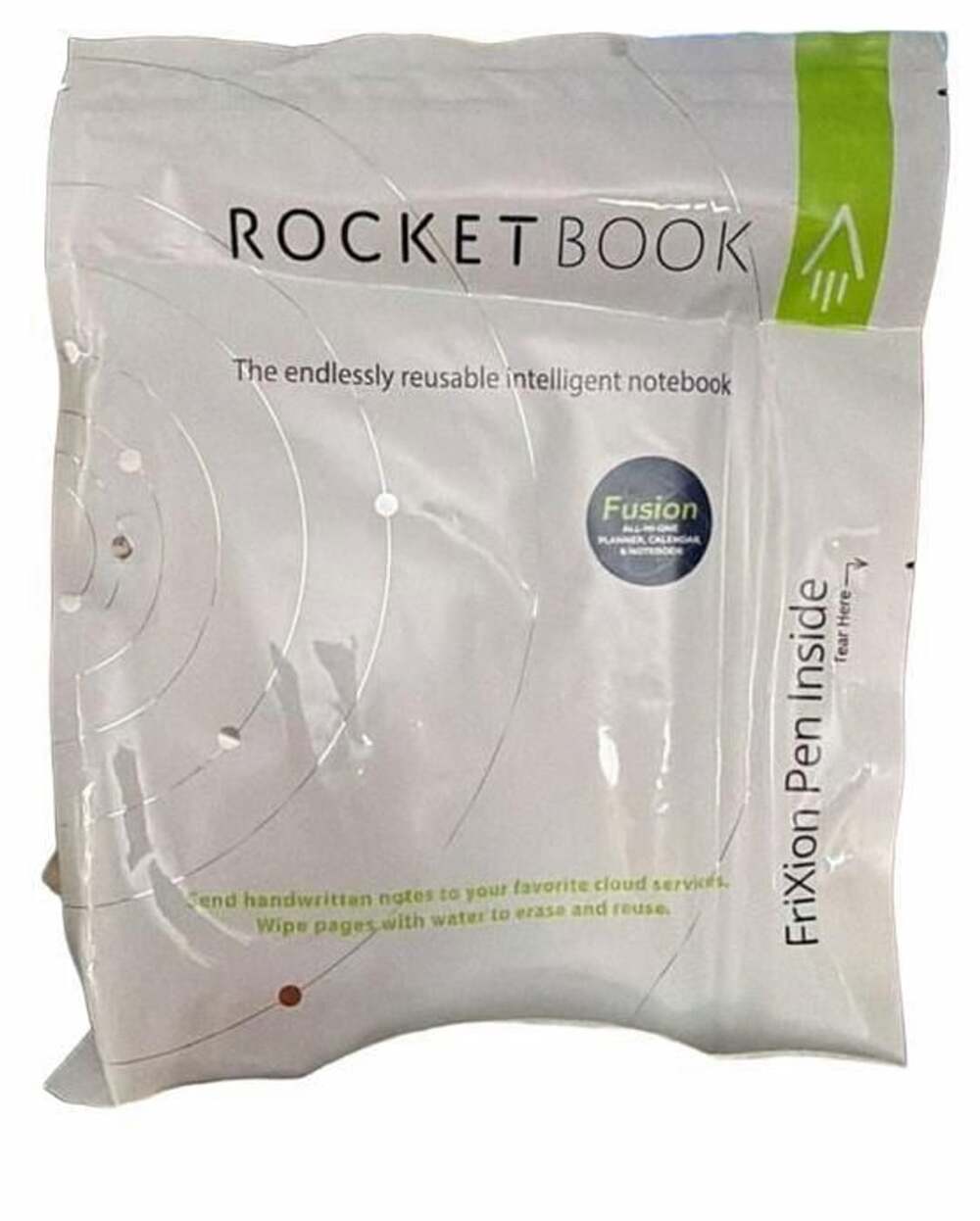 Rocketbook Fusion Executive Reusable Notebook Light Blue